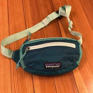 PATAGONIA Mini Hip Fanny Pack in Fresh Teal